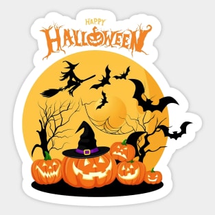 Happy Halloween, Spooky Season, Funny Halloween, Halloween Pumpkin,Halloween Ghost Sticker